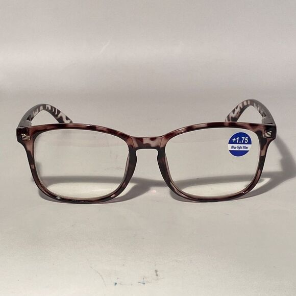1511 Colette 1.75 Tortoise Reading Glasses Soft Butterfly Readers NWT - Picture 3 of 9